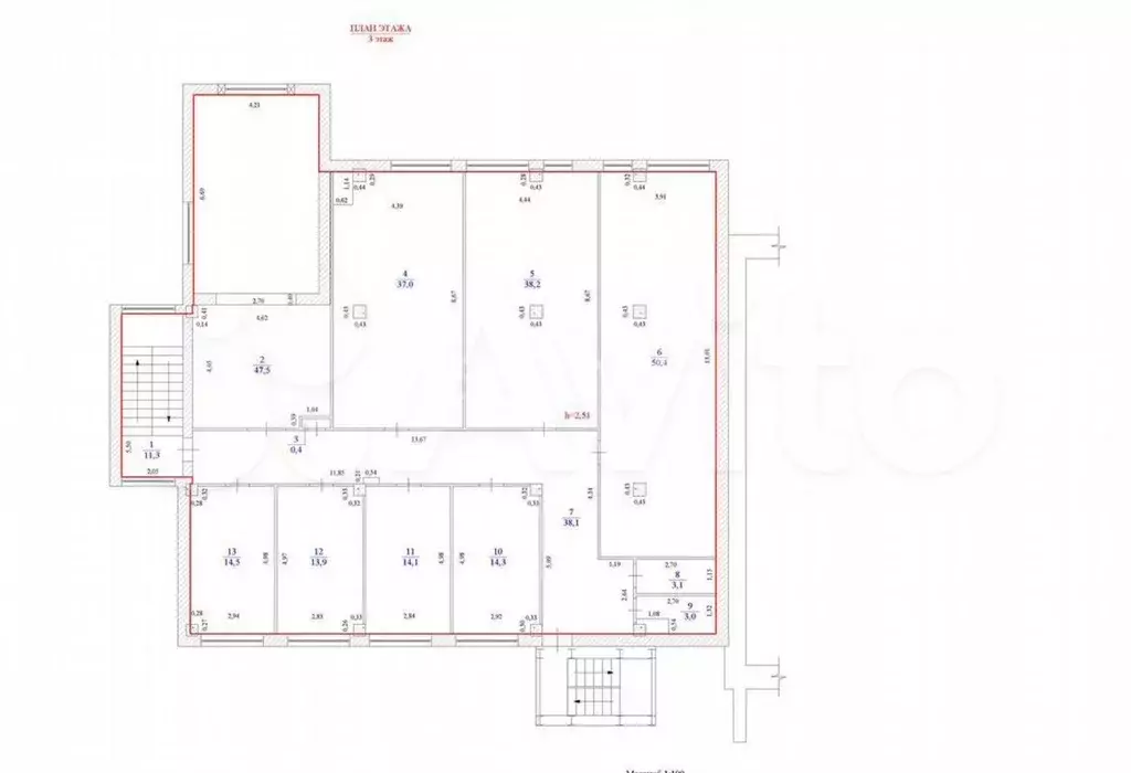 Офис 30-50 кв м - Фото 1