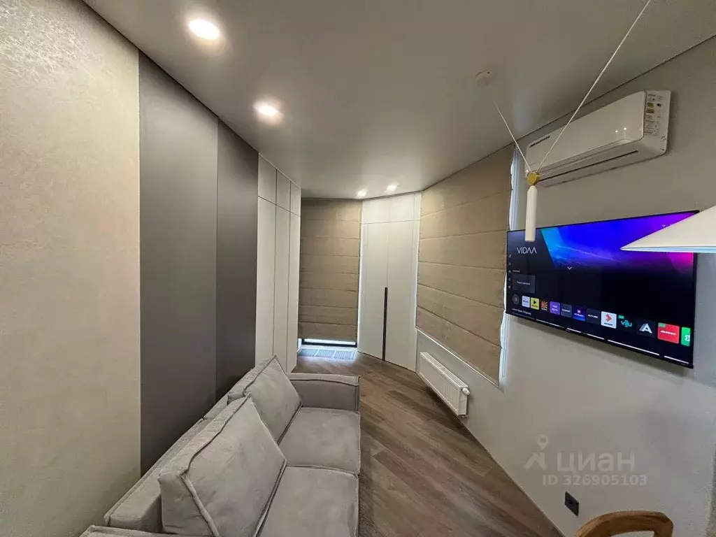 Студия Москва Нагатинская наб., 10А (30.0 м) - Фото 2