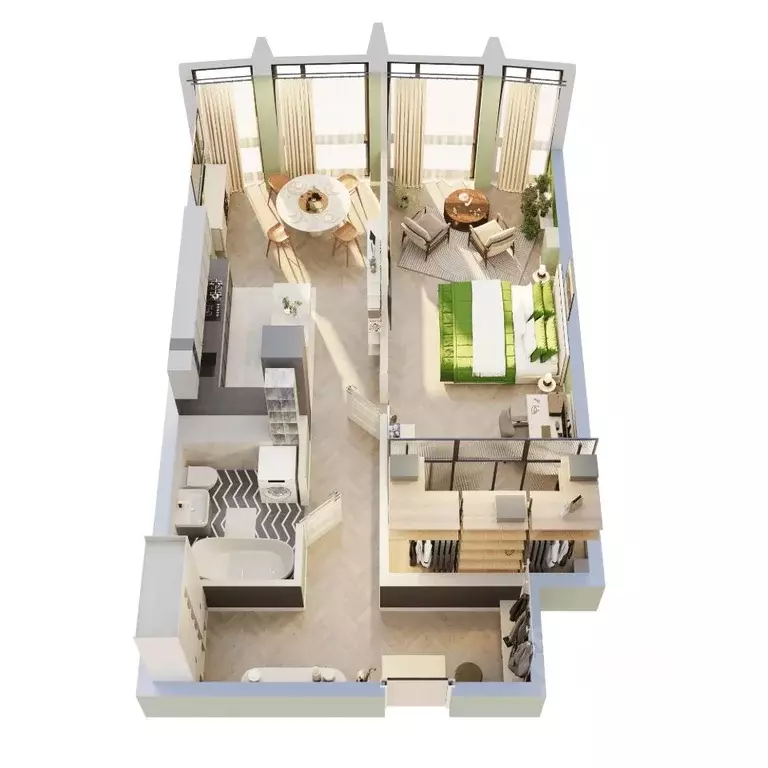 1-к кв. Иркутская область, Иркутск Октябрьский округ, Звезды жилой ... - Фото 1