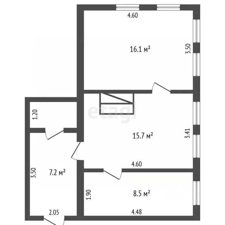 Дом в Кемеровская область, Юрга Первомайская ул., 13 (40 м) - Фото 1