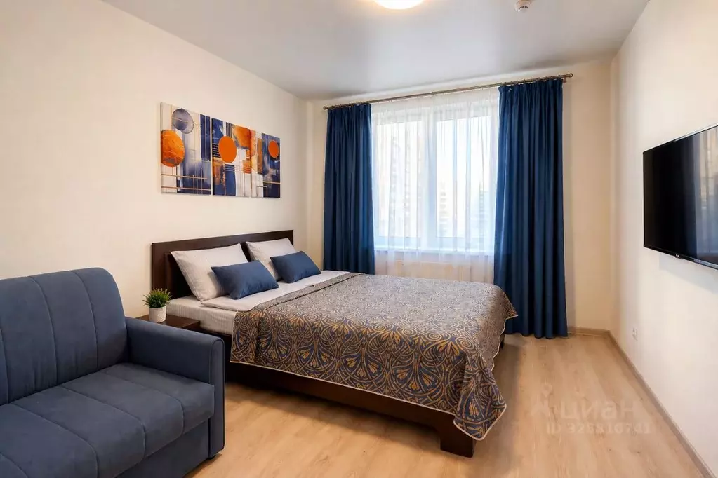 1-к кв. Пермский край, Пермь ул. Карбышева, 49А (40.0 м) - Фото 1