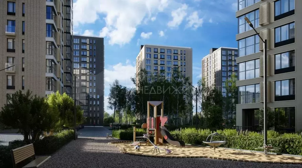 1-к кв. Тюменская область, Тюменский район, д. Дударева ул. Сергея ... - Фото 0