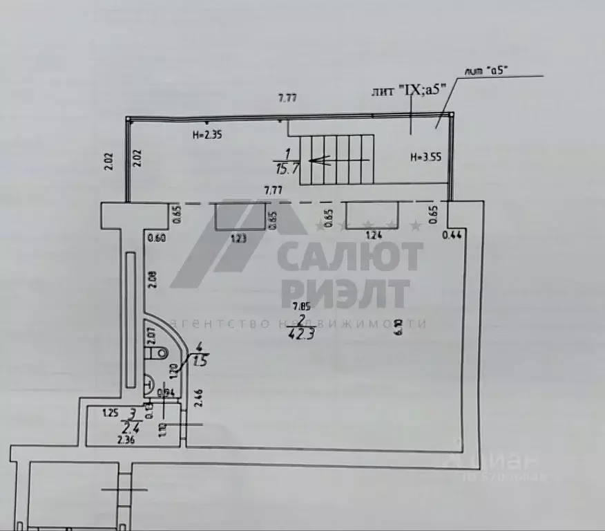 Помещение свободного назначения в Калининградская область, Калининград ... - Фото 2