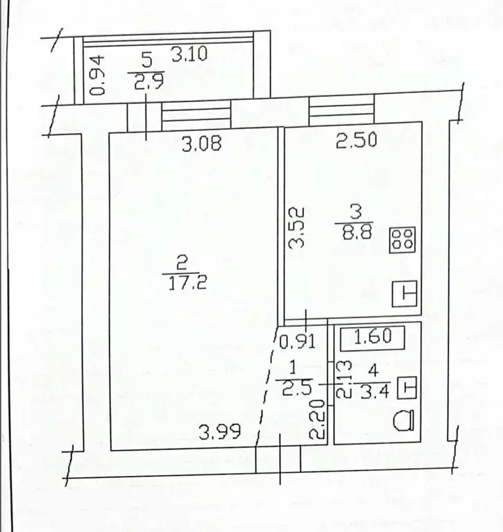 1-к кв. Башкортостан, Уфа пос. Ново-Александровка, ул. 2-я Строителей, ... - Фото 2