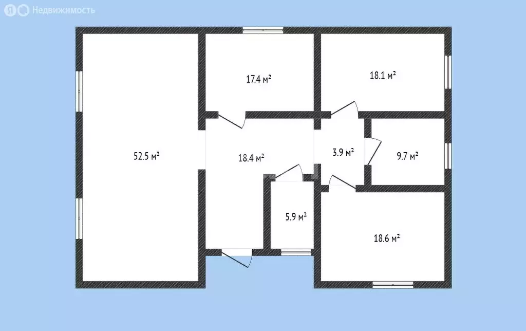 Дом в Псыж, Шоссейная улица (144.8 м) - Фото 1