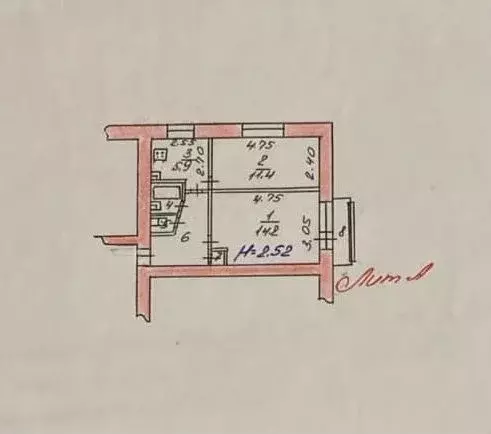 2-к кв. Московская область, Сергиево-Посадский городской округ, пос. ... - Фото 1