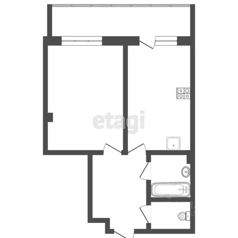 1-к кв. Мордовия, Саранск Севастопольская ул., 9А (40.4 м) - Фото 2