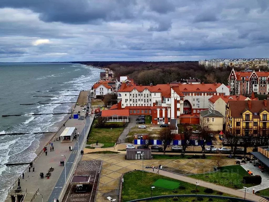 Студия Калининградская область, Зеленоградск ул. Гагарина, 87 (34.0 м) - Фото 0