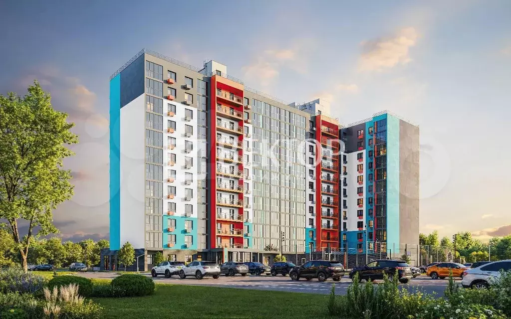 2-к. квартира, 60,5 м, 10/12 эт. - Фото 1