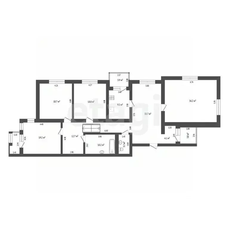 4-к кв. Тюменская область, Тюмень Олимпийская ул., 8к3 (176.9 м) - Фото 2