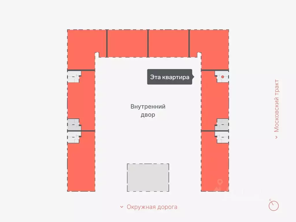 2-к кв. Тюменская область, Тюмень Кремлевская ул., 95 (38.5 м) - Фото 1