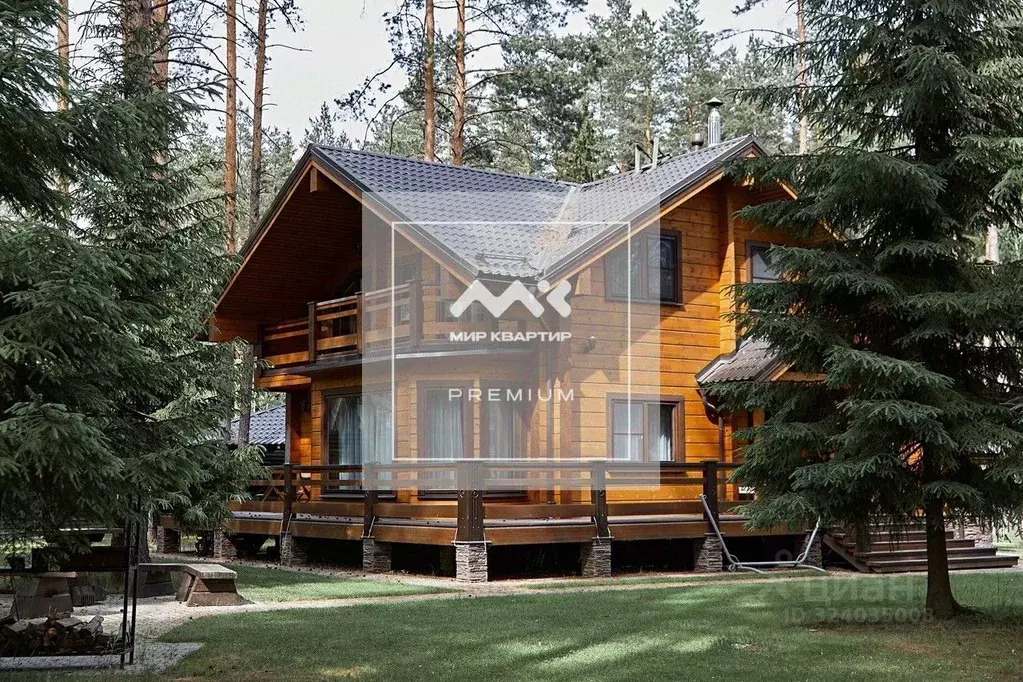 Дом в Ленинградская область, Выборгский район, Рощино пгт ул. ... - Фото 1