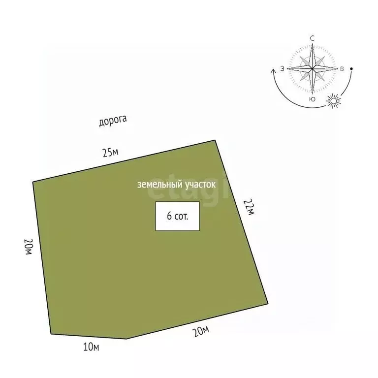 Участок в Костромская область, Костромской район, Бакшеевское с/пос, ... - Фото 2