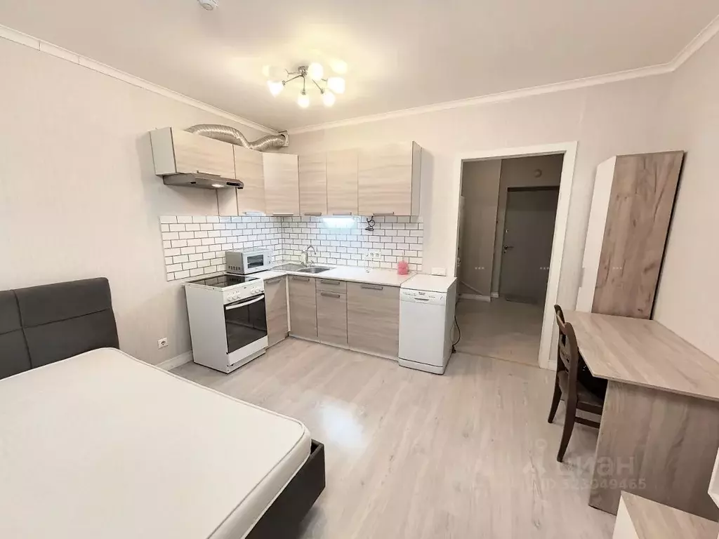 Студия Москва пос. Коммунарка, ул. Бачуринская, 13 (27.0 м) - Фото 2