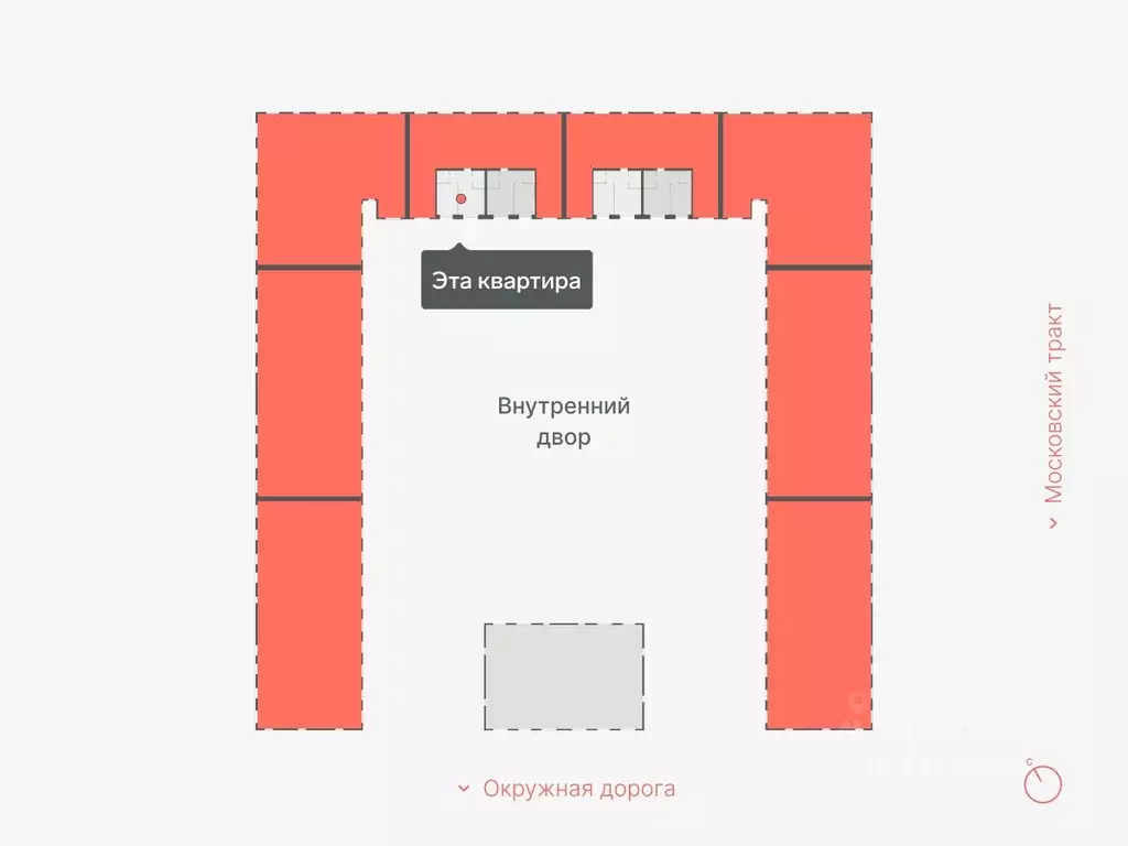 1-к кв. Тюменская область, Тюмень Кремлевская ул., 95 (41.2 м) - Фото 1