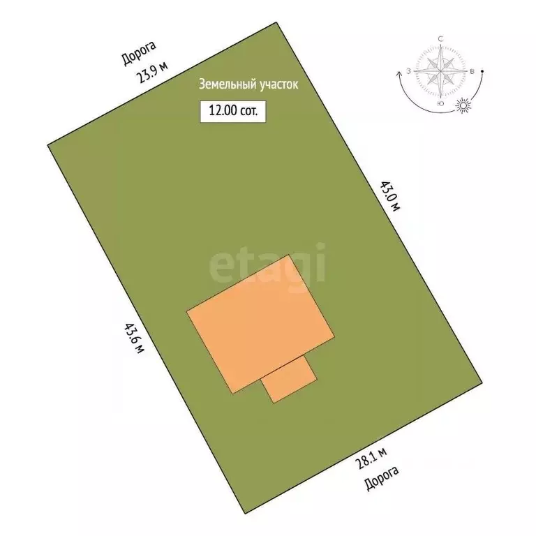 Дом в Омская область, Омский район, с. Усть-Заостровка Заозерная ул., ... - Фото 2
