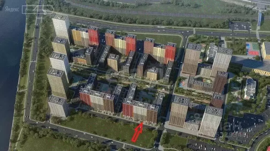 Торговая площадь в Москва Квартал Домашний жилой комплекс, 1 (69 м) - Фото 1