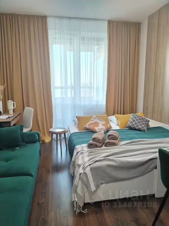 Студия Санкт-Петербург Комендантский просп., 66к5 (23.0 м) - Фото 0