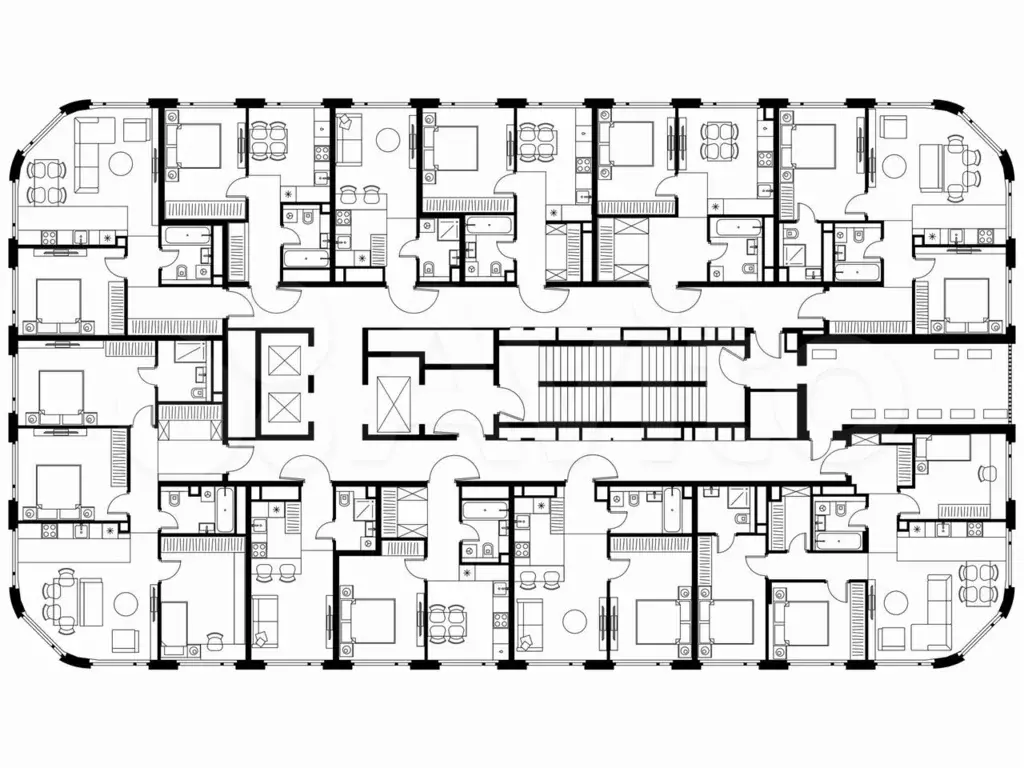 Квартира-студия, 22,4 м, 26/29 эт. - Фото 1