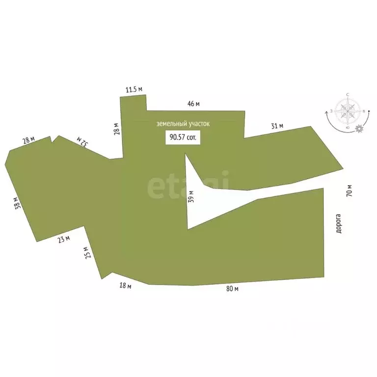 Участок в Крым, Ялта муниципальный округ, Кореиз пгт, пос. Мисхор  ... - Фото 2