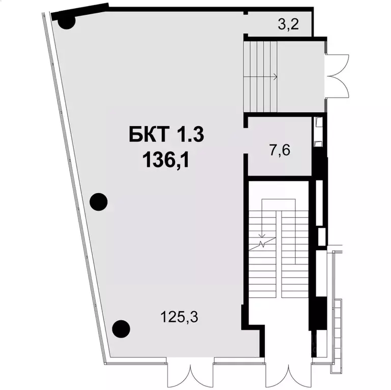 Помещение свободного назначения в Москва ул. Шеногина, 2 (136 м) - Фото 2