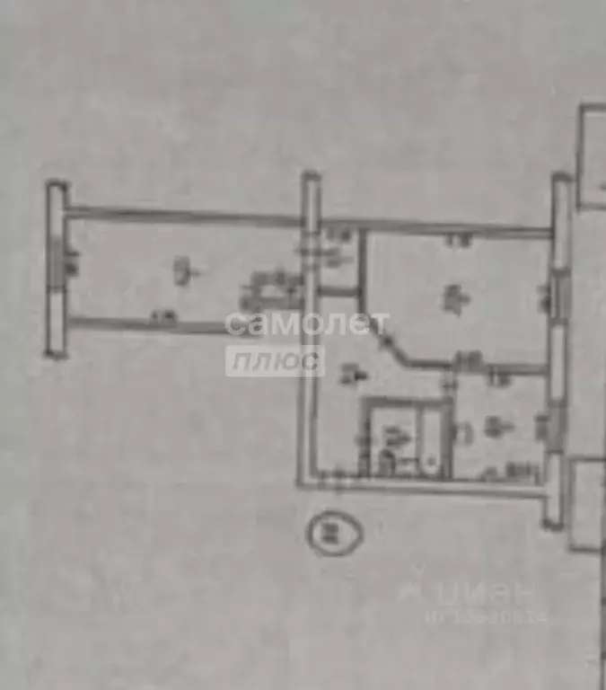 2-к кв. Воронежская область, Воронеж Ростовская ул., 44 (40.0 м) - Фото 2