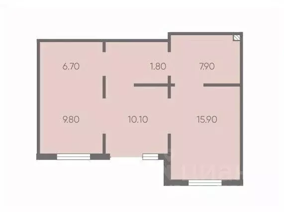 Помещение свободного назначения в Санкт-Петербург Пейзажный квартал ... - Фото 0