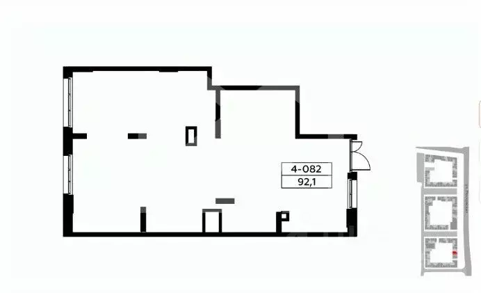 Помещение свободного назначения в Москва ул. Мостовая, 5к3 (92 м) - Фото 2