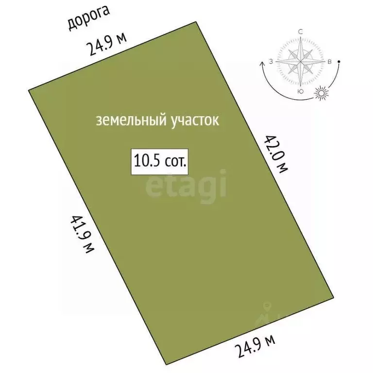 Участок в Тюменская область, Тюменский район, д. Малиновка  (10.0 ... - Фото 0