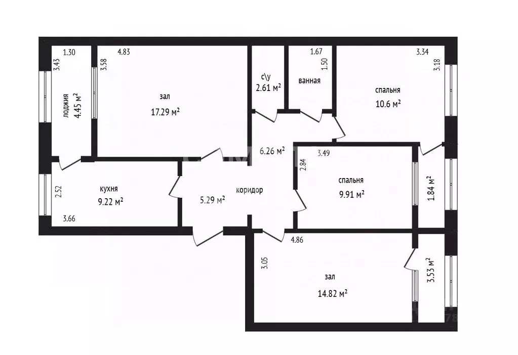 4-к кв. Дагестан, Дербент ул. 345-й Дагестанской Стрелковой Дивизии, ... - Фото 2