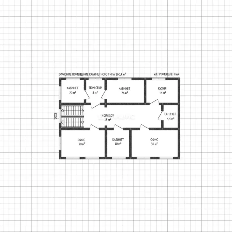 Офис в Адыгея, Майкоп Промышленная ул., 28Б (160 м) - Фото 2