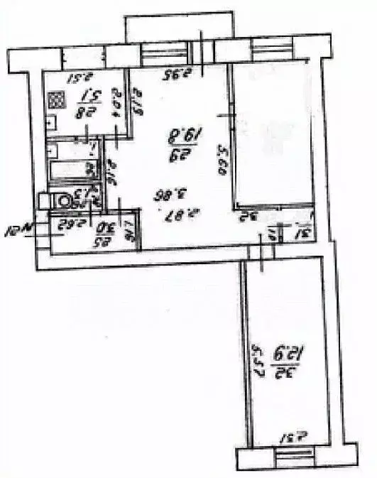 3-к кв. Кировская область, Киров ул. Азина, 49 (59.0 м) - Фото 2
