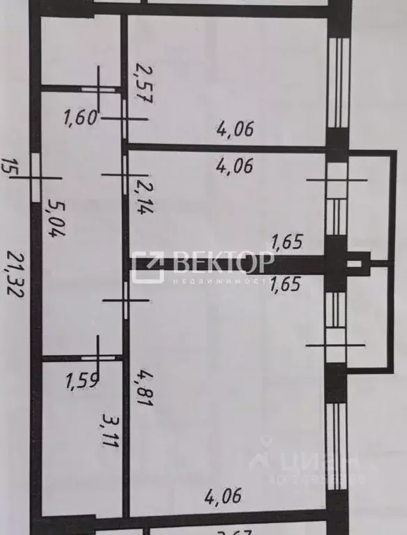 2-к кв. Ивановская область, Ивановский район, Богданихское с/пос, д. ... - Фото 2