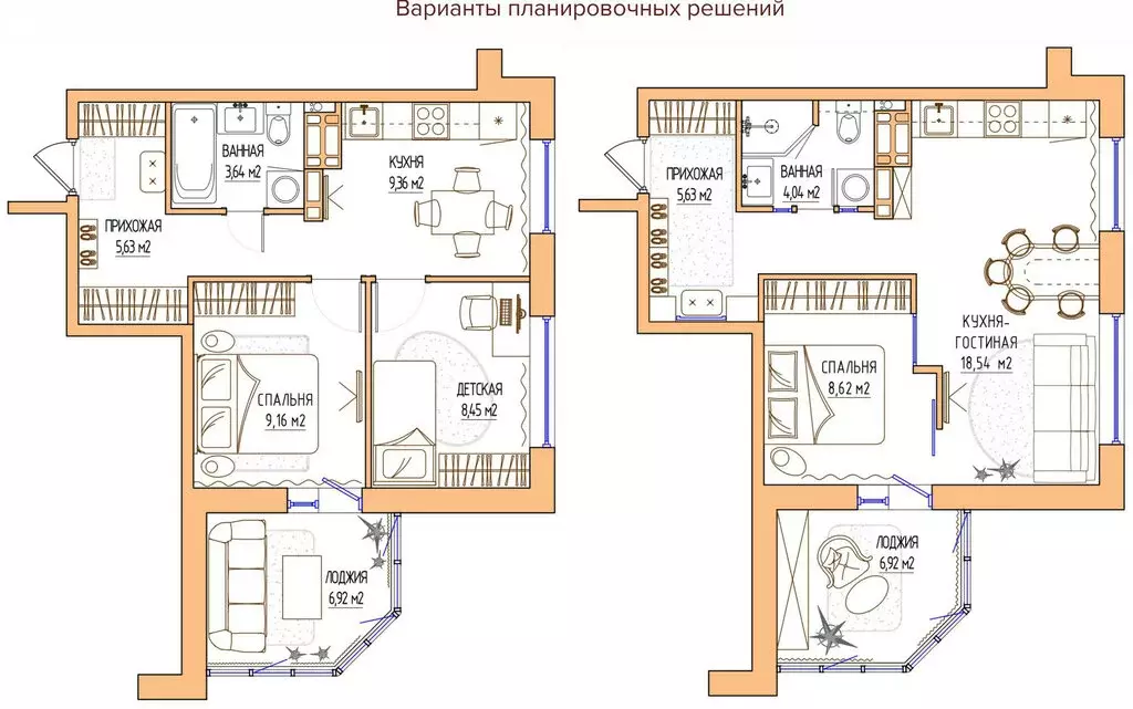 1-комнатная квартира: Владивосток, Архангельская улица, 27к1 (38.6 м) - Фото 1