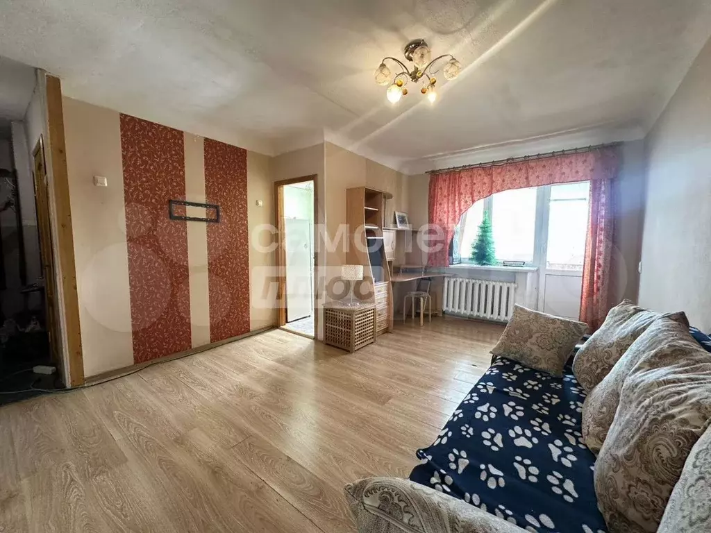 1-к. квартира, 31,7 м, 5/5 эт. - Фото 0