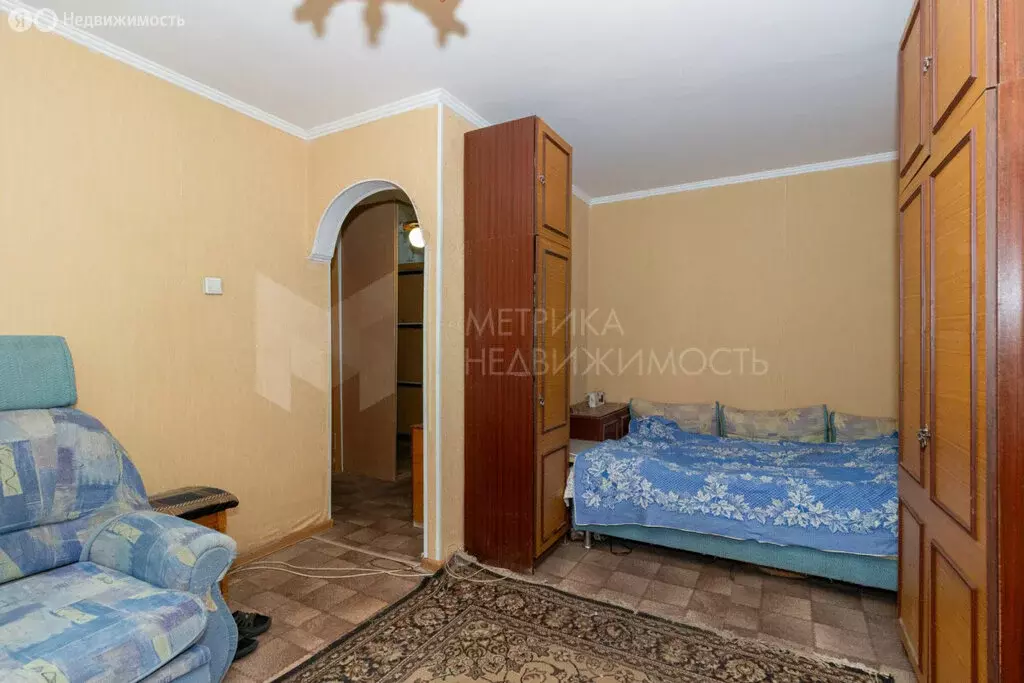 1-комнатная квартира: Тюмень, улица Малыгина, 82 (35 м) - Фото 1