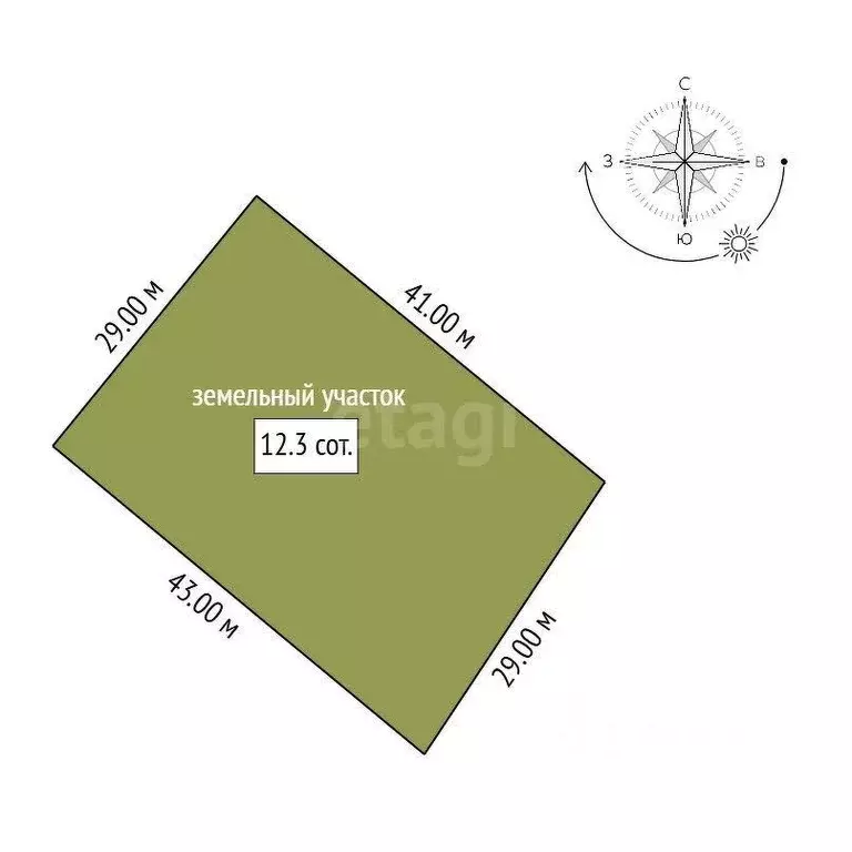 Участок в Амурская область, Благовещенский район, с. Волково Новая ... - Фото 1