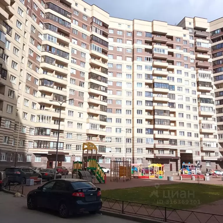 1-к кв. Ленинградская область, Мурино Всеволожский район, ул. Шоссе в ... - Фото 0