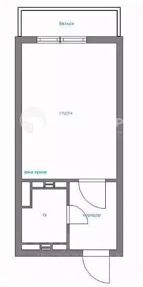 Студия Свердловская область, Екатеринбург Уктус жилрайон, Светлый мкр, ... - Фото 1