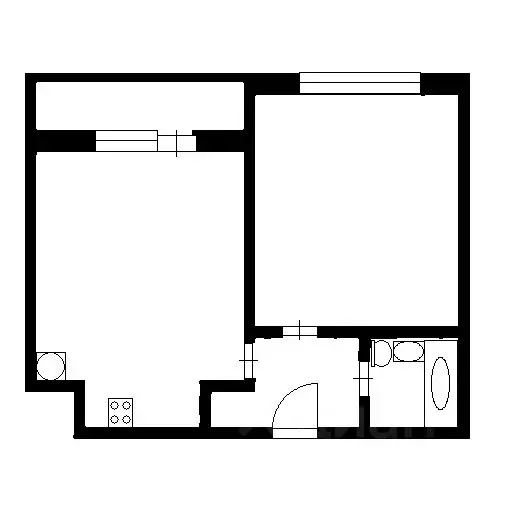 1-к кв. Ленинградская область, Мурино Всеволожский район, бул. ... - Фото 2