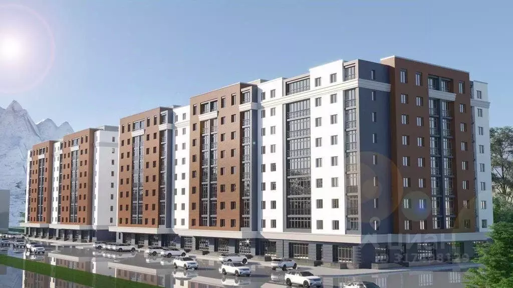 1-к кв. Северная Осетия, Владикавказ ул. Курсантов-Кировцев, 27Б (44.0 ... - Фото 0