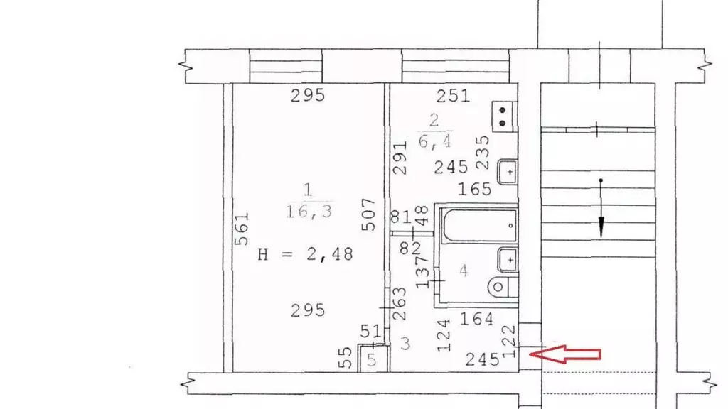 1-к кв. Свердловская область, Екатеринбург ул. Белинского, 232 (30.0 ... - Фото 2