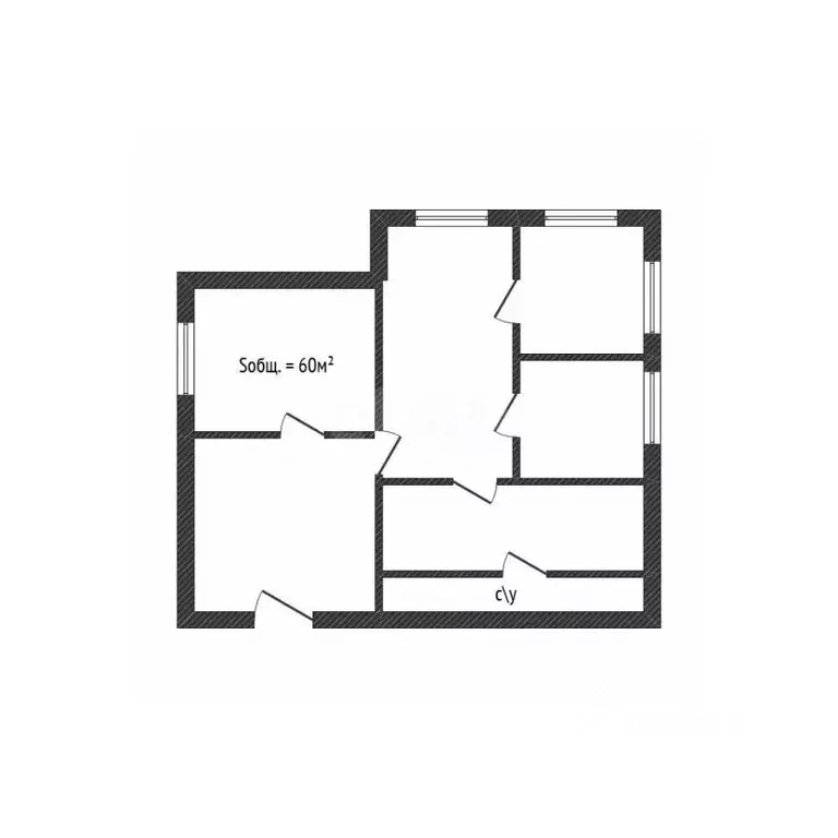 Дом в Брянская область, Клинцы пер. Зайцева (60 м) - Фото 2