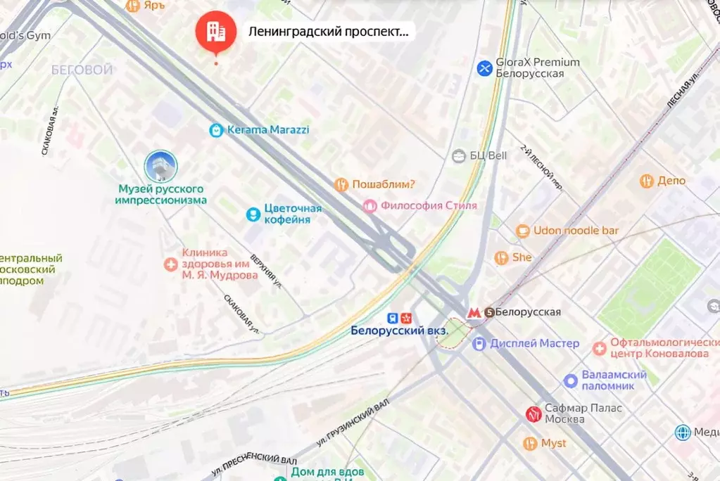 Помещение свободного назначения в Москва Ленинградский просп., 26К1 ... - Фото 1