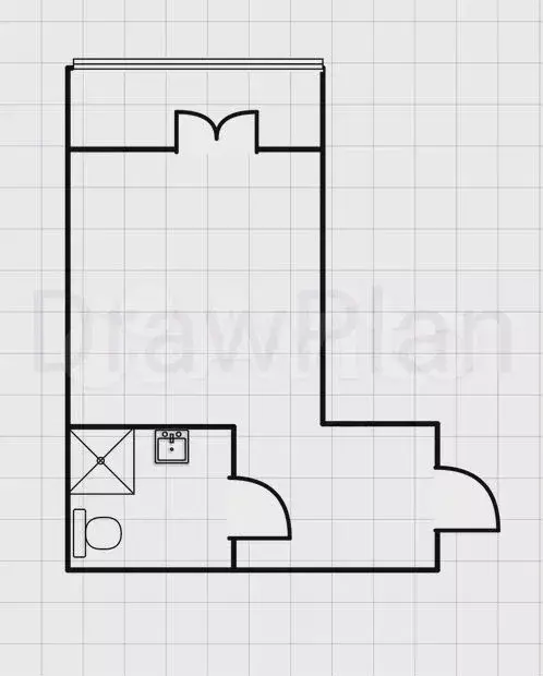 Квартира-студия, 20,5 м, 1/12 эт. - Фото 0