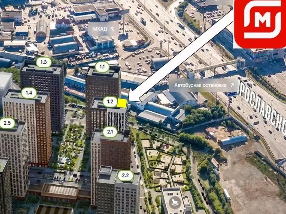 Торговая площадь в Московская область, Мытищи Ярославский квартал ... - Фото 1