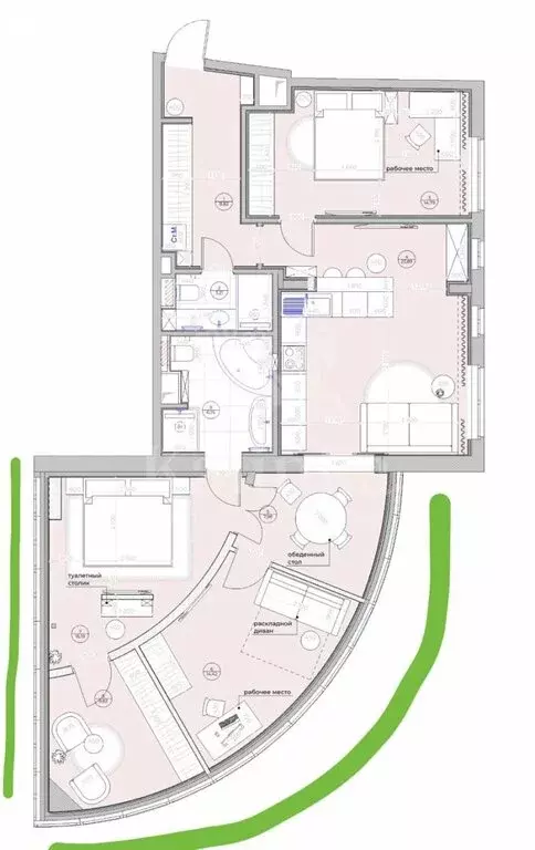 4-комнатная квартира: Москва, проспект Маршала Жукова, 59 (114 м) - Фото 1