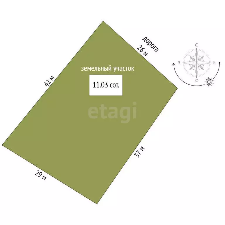 Дом в деревня Пестенькино, Центральная улица (35.5 м) - Фото 1