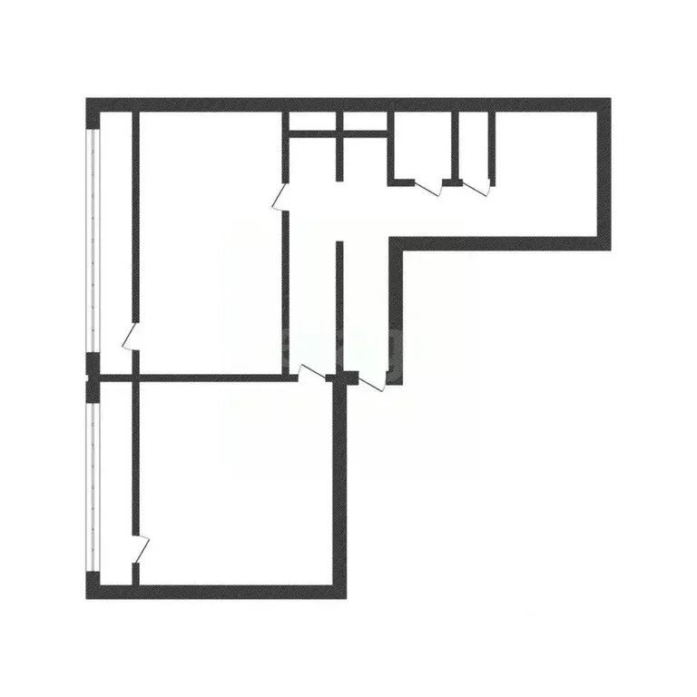 2-к кв. Курганская область, Курган Заозерный жилрайон, 4-й мкр, 17 ... - Фото 1