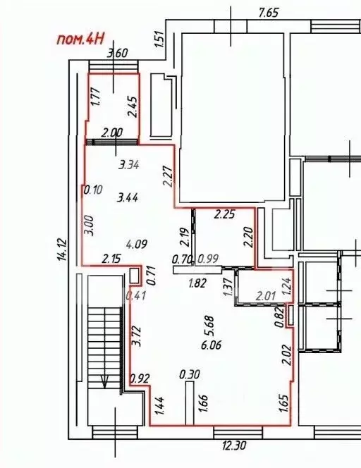 Торговая площадь в Москва ул. Академика Скрябина, 3/1к1 (58 м) - Фото 2